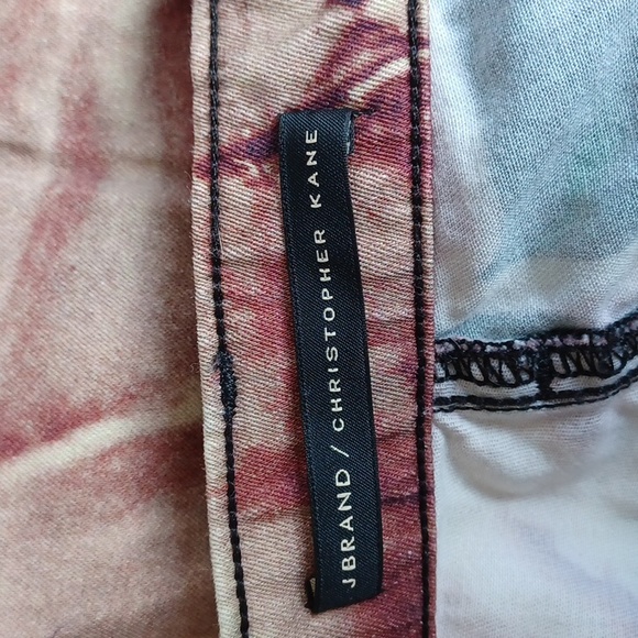 J Brand/Christopher Kane RARE Limited Edition Floral Skinny Jeans- Sz. 26 - Picture 2 of 12